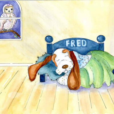 Fred In Bed