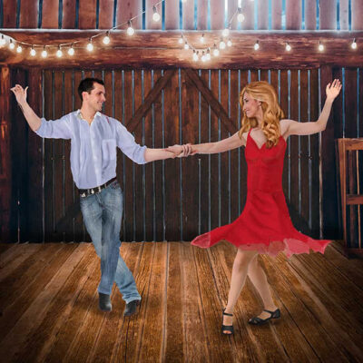 Barn Dance Wine Label